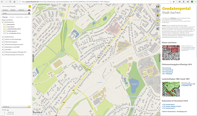 Stadt Aachen - Geodatenportal